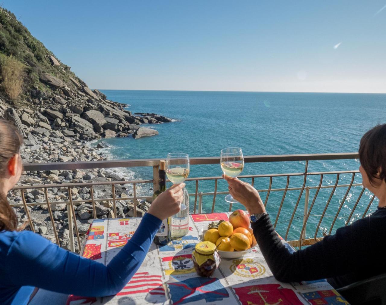 Unda De Ma Sea View Terrace Apartment Βερνάτσα Εξωτερικό φωτογραφία